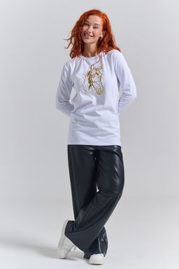 8574 футболка с дл.рукавом унисекс