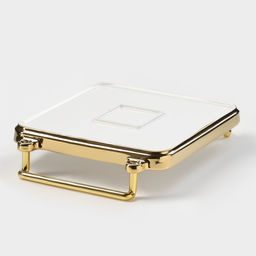 Блюдо керамическое для подачи Gold, 18.8×23×4.6 см