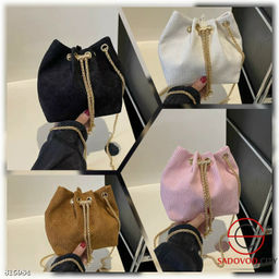 Вельветовая сумка-ведро на плечо - Bruno фото 7