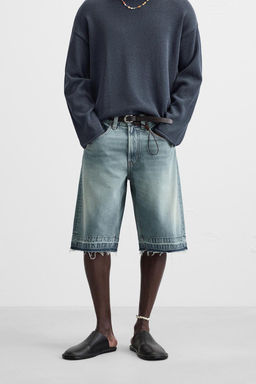 BAGGY-FIT BERMUDA JORTS - Zara фото 2