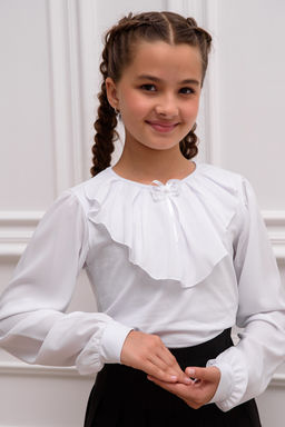 Миленушка блузка детская дл. рукав