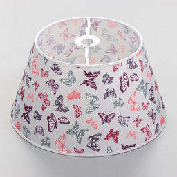 Абажур для светильника универсальный BayerLux Бабочки, Е27/Е14, 38?38?21 см