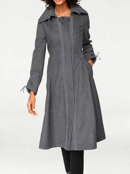 Пальто, светло-серое - Linea tesini фото 8