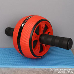 Ролик для пресса Woohooo Аthletic Wheel / + коврик для коленей / 16X9 / красный / уп20 - ГалеонТрейд фото 4