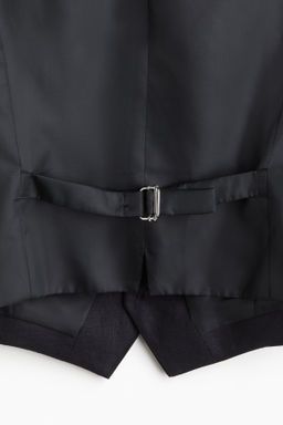 Chaleco de traje en lino Slim Fit - H&m фото 5