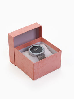 Цена за 2 шт. Коробка для часов, розовая, вставка белая 9?8.5?5 см
