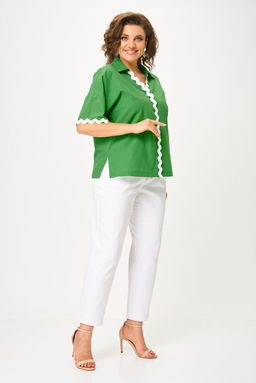 Костюм ANDINA CITY 9078-25 белый/зеленый  фото 2