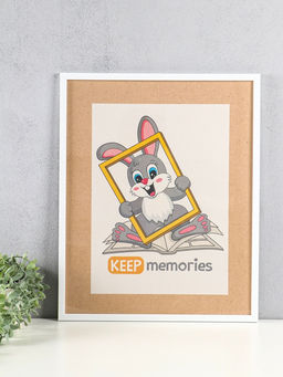 Фоторамка для фото 40×50 см «Премиум», пластик, белый