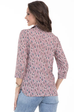 Рубашка Жаклин модная (пудра)