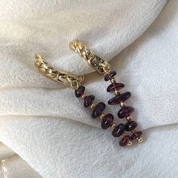 Серьги из Граната - Радуга самоцветов фото 4