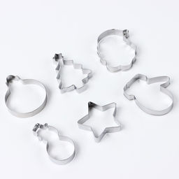 Формы для выпечки новогодние Зимние истории, 6 шт.