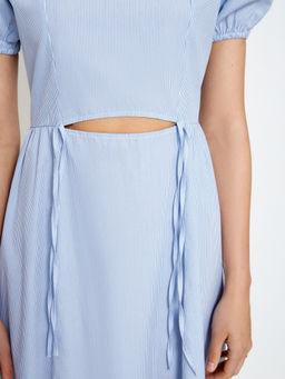 Платье жен. Michaela голубая полоска - Concept club фото 3