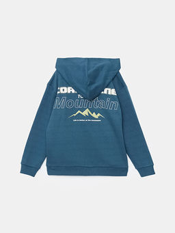 Kap??onlu Erkek ?ocuk Kal?n Sweatshirt - Waikiki фото 2
