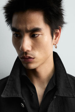 LIMITED EDITION CROPPED FIT DENIM JACKET - Zara фото 7