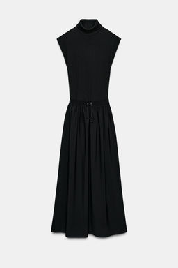LONG DRESS WITH MATCHING DETAIL - Zara фото 8