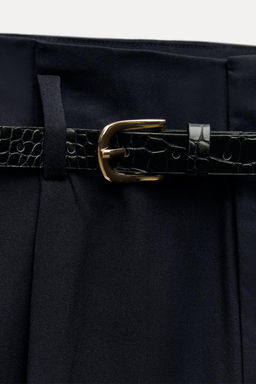 DARTED TROUSERS WITH BELT - Zara фото 5