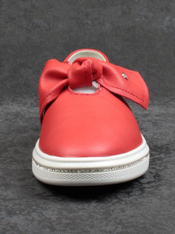 07-PDD69-5 RED Слипоны женские (натуральная кожа)