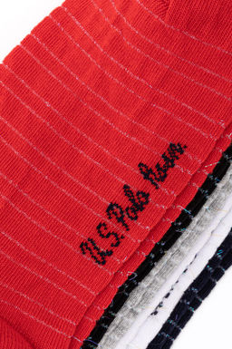 Женские красные носки Неожиданная скидка в корзине - U.s. polo assn фото 3