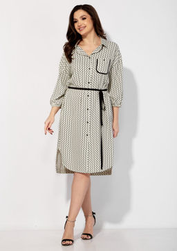 Платье ТАиЕР 1343 молочный  фото 2