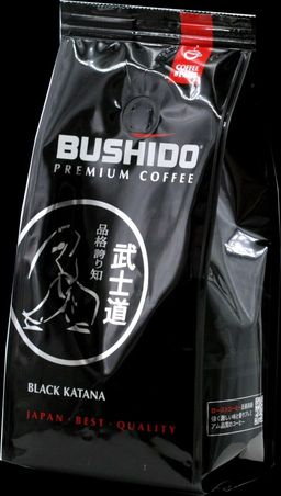 BUSHIDO. Black Katana (зерновой) 227 гр. мягкая упаковка