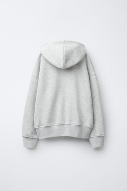 ANIMAL PRINT STAR ZIP-UP HOODIE - Zara фото 2