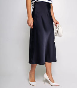 Юбка #КТ2103, иссиня-чёрный