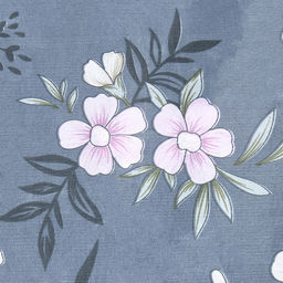 Постельное бельё 2 сп Экономь и Я Bloom, 173х215см, 175х214см, 50х70см-2шт, микрофибра, 60г/м2 фото 3