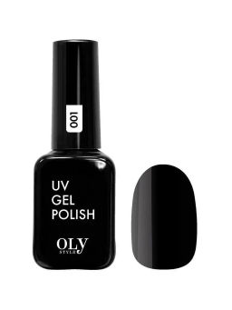 OLYSTYLE Гель-лак для ногтей тон 001 черный