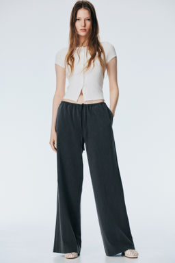 Pantal?n de sarga con cord?n de ajuste - H&m фото 8