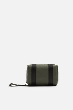 RUBBERISED TOILETRY BAG