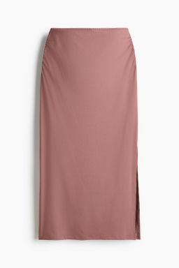 Falda midi drapeada - H&m фото 3