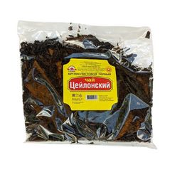 Чай цейлонский черный байховый крупнолистовой 90г пленка "Три дружных слона"