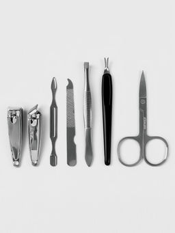 Набор маникюрный «Рептилия», 7 предметов, в футляре, МИКС