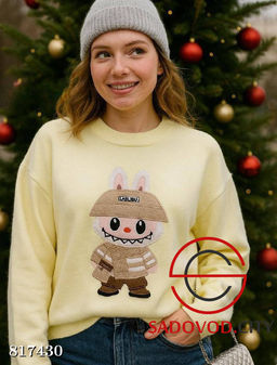 Женская кофта с рисунком