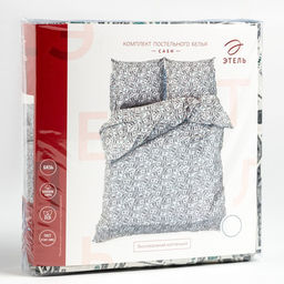Постельное бельё евро «Этель» Cash, бязь