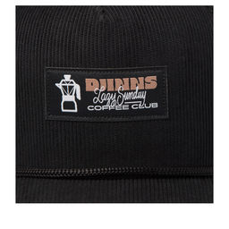 Бейсболка DJINNS арт. HFT Sunday Coffee Cord (черный)