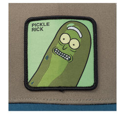 Бейсболка CAPSLAB арт. CL/REM5/1/CT/RMV Rick and Morty Pickle Rick (оливковый / синий) фото 4