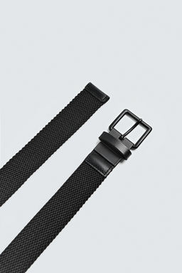 REVERSIBLE ELASTIC BELT - Zara фото 10