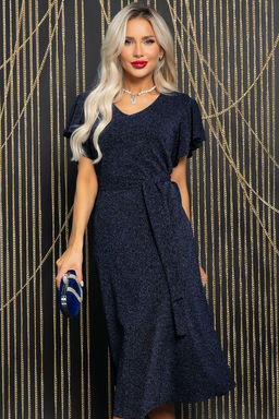 Платье Мелодия любви (мерцающий синий) П11770 - Lt collection фото 7