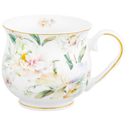 Кружка 480 мл 13,5*10*9 см "Корнелия" фарфор NEW BONE CHINA