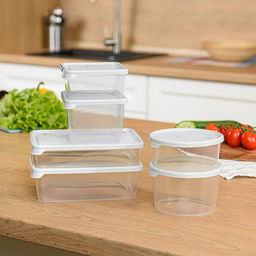 "Helsinki" Контейнер для продуктов пластмассовый "Artichoke" 0,75л, д13см, h7,8см, пепельный жемчуг, подходит для СВЧ (Россия)