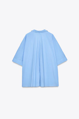 ZW COLLECTION OVERSIZE SHIRT - Zara фото 5
