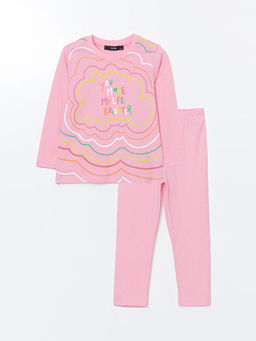 Bisiklet Yaka K?z Bebek Pijama Tak?m?