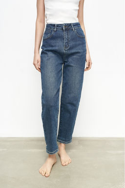 Джинсы Slouchy Dark Blue - Erist store фото 6