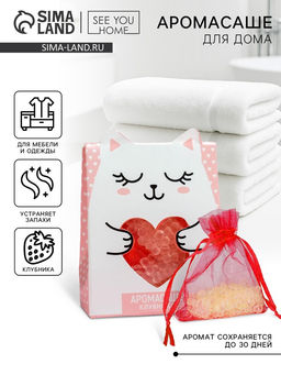 Ароматизатор для дома, саше «Котик», 8×10 см