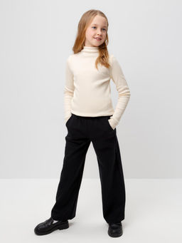 КР 302674-1/айвори джемпер (водолазка) для дев