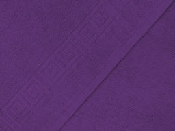 Полотенце махровое 5с403.712ж1 Меандр (1-черника) 45х90 см