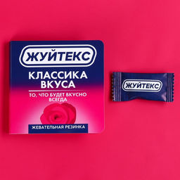 Жевательная резинка в открытка Классика вкуса, 1, 36 г. (18+)