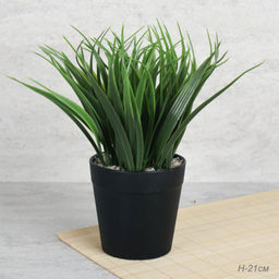 Цветочная композиция Осока 21 см / CW414-3 /уп 6/96/