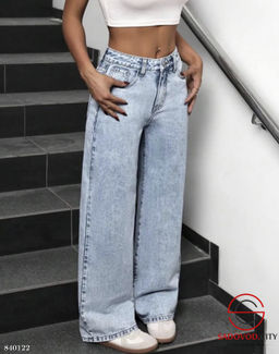 Джинсы женские с высокой посадкой